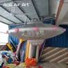 vendita all'ingrosso astronave gonfiabile personalizzata modello UFO cose naturali per la decorazione di eventi / promozioni / attività