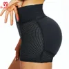 GUUDIA femmes Shapers rehausseur de hanche Boyshorts culottes taille haute sous-vêtements rembourrés bout à bout Shapewear contrôle du ventre