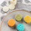 Bakery Molds Moon Cake Tool Cookie Flower Stamp Mooncake Mold Kitchen Accessories Ma'amoul Oriental Pastry Mold Form för Bak259T