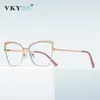 Солнцезащитные очки VICKY, модная оптическая оправа, брендовый дизайн, женские очки по индивидуальному заказу, очки с защитой от синего света 3106