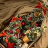 Dekoracje świąteczne 20/30/40 cm Festiwal drzewa małe ozdoby w stole domowym Prezenty prezenty rok