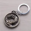 Keychains Lanyards Mortalkombat Empire Fighting Game Logo Necklace Keychain Drop Delivery Otbnf