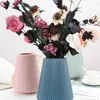 Vases Plastic Vase Tabletop Living Room Decoration Ornaments Modern Origami For Flower Arrangements Home