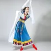 Stage Wear Costume de danse tibétaine Performance Costume pour femme National Large Swing Jupe Xinjiang Mongol