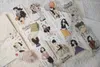 Emballage cadeau Vintage Belles filles scintillantes Washi PET Tape pour la fabrication de cartes Décoration DIY Scrapbooking Plan Autocollants