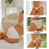 Sous-vêtements en soie glacée sans couture pour femmes, 1 pièce, Lingerie Sexy, respirant, confortable, culotte d'été douce pour dame