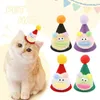 Dog Apparel Headgear Adorable Cartoon Style Pet Hat With Adjustable Band For Cat Pography Prop Breathable Ultralight