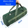 Large Size Tool Storage Bag Canvas Multifunction Portable Toolkit Electrician Screws Nail Drill Bit Metal Parts 240123