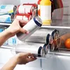 Rangement de cuisine réfrigérateur organisateur bacs conteneur armoires canette de Soda boisson support Transparent réfrigérateur congélateur support en plastique
