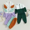 Kläder set mababy 6m-5y småbarn spädbarn barn baby flicka pojke kläder lång ärm toppar byxor barn outfit hösten vår casual tracksuit