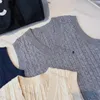 Designer trui mouwloze tanktops dames zomer v-hals gebreid vest casual dameskleding