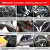 Steering Wheel Covers For Chevrolet Cruze 2009-2014 Aveo 2011-2014 Orlando 2010-2024 Ravon R4 2024-2024 Car Cover Leather Accessories