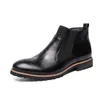 Véritable cuir classique chaussures confortables hommes de haute qualité Zapatos De Hombre hommes chaussures habillées mâle décontracté moto bottes 240126