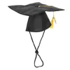 Dog Apparel Pet Graduation Caps Cap With Tassel Small Cat Accessories