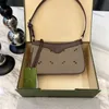 Luxus Ophidia Damen Handtasche Kleine Tasche Hochwertige Blume Canvas Geldbörse Leder Herren Geldbörse Umhängetasche Designer Clutch Tote Schulter Telefon Schwarz Kettentaschen