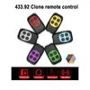 Remote Controlers 433.92Mhz Garage Door Copy Cloning Control RF Transmitter Wireless 433Mhz For Gate Duplicator