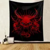 Arazzi Satan Demon Evil Tapestry Bar Club Man Cave Home Camera da letto Decorazione da parete Fashion Friend Regalo di compleanno