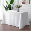 Jupe de Table en tissu épais pour activités de bureau, décor de salle à manger, centres de Table de mariage pour Tables