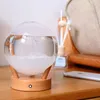 Dekorativa figurer Glasväderstation Ljus upp prognosen Barometer Droppe Storm Creative Drop-Shaped Bottle For Home