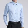 Men's White Shirt Long-sleeved Non-iron Business Professional Work Collared Clothing Casual Suit Button Tops Plus Size S-5XL 240124