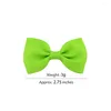 Hair Accessories 10Pcs Baby Bows Ribbon Hairclips For Girls Cute Print Bowknot Hairpins Children Fashion Handmade Wholesale Gift