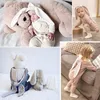 Hiver polaire nouveauté mignon bébé filles vêtements garçons barboteuse lapin lapin enfant en bas âge Costume à capuche Onesies body pour né 240119