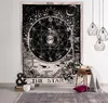 Tapestries Tarot Card Tapestry Wall Hanging Astrology Divination Background Cloth Bedspread Beach Mat Bohemian Home Decoration