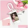 Schlüsselanhänger Lanyards Schlüsselanhänger Kreatives Acryl Ferre Transparenter Schlüsselanhänger Kartenhalter Kpop Pocard Idol Pos Sleeve Postkarten Drop Del Dhial