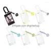 Schlüsselanhänger Lanyards Schlüsselanhänger Kreatives Acryl Ferre Transparenter Schlüsselanhänger Kartenhalter Kpop Pocard Idol Pos Sleeve Postkarten Drop Del Dhial