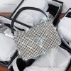 tasarımcı çanta çanta toptan crossbody tasarımcı çantaları kadın cüzdan elmas hobo çanta çanta tote omuz çapraz vücut parlak rhinestone çanta bayanlar debriyaj