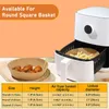 Baking Tools Air Fryer Disposable Paper Liner Set Parchment For Kitchen Non-stick With Oil Spray Bottle