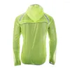 Regenjassen Universele dames heren regenjas Dunne ademende reflecterende rits Fietsen Unisex regenjas met capuchon