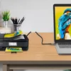 유형 C에서 프린터 1.5m USB B 2.0 유형 C 호스트 MacBook Pro HP Canon Brother Samsung 용 케이블 스캐너 코드