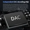 Type-C до 3,5 мм аудио-адаптер 32-битный/384 кГц HI-Fi DAC IC Двойной кабель наушников.