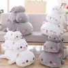 Anime Mitao Gato Figuras de Ação Casal Brinquedo de Pelúcia Macio Recheado Bonito Dos Desenhos Animados Kawaii Travesseiro Decorar Almofada Presente de Aniversário para Menina 240122