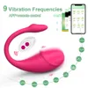 Wireless APP Remote Egg Vibrators Sex Toys For Women Wearable Vibrating Kegel Vagina Ball Bluetooth G Spot Anal Dildo Vibrator 240202