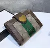 Diseñador Bolsas de dinero Monedero Monedero Largo Corto Flip Carteras Hasp Titular de la tarjeta Mujeres Hombres 2-GS Ophidia Bolso de embrague Bolsas de alta calidad Bolsa Monederos Titular de la tarjeta Dhgate