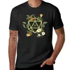 Polos para hombre, camiseta poliédrica D20 con dados de mesa, RPG, pulgar verde, blusa gráfica, camisetas personalizadas