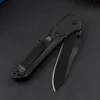 Nowy kieszonkowy nóż S30V S30V Black / Satin Blade CNC Lotnictwo aluminiowe noże EDC z oryginalnym pudełkiem detalicznym