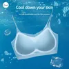 Bras Zomer Ultradunne Schoonheid Terug Vrouwen Push Up Zonder Sporen Gesmokte Tops Sexy Sport Ondergoed Lenceria Para Damas mujer