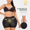 Big Spong Tummy Control Höschen Stoh Hip Pad Unterwäsche Shapewear Body Shaper Butt Lifter Plump Booty Buttocks Enhancer