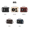 Evening Bags Vintage Radio Audio Box Shaped Purses And Handbags For Women Designer Female Shoulder Bag Novelty Crossbody Fashion Leather