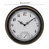 Wall Clocks P82D 12inch Retro Clock Digital Display Art Crafts Supplies For Festival Year Birthday Party