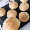 Bakvormen Pan Siliconen Mal Broodbroodjes Pannen Taartplaten Geperforeerde Muffinvormen Ronde Burger Toastvormen Donutvorm Maken 8