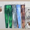 Sömlös gradient Peach Yoga Pants High midje Sport Leggings Rainbow Tie Dye Tights Gym Running Push Up Pants Booty Leggins 240202