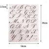 Bakvormen Letter Alfabet Cookie Cutter Embosser Stempel Set Kleverige Suiker Ambachtelijke Decoreren Fondant Gereedschappen Taart Decoratie