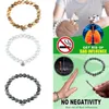 Bracelets de charme hommes arrêter de fumer Bracelet refuse le contrôle de la fumée de Nicotine dissiper la dépendance Anti-anxiété perte de poids magnétique