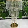 crystal candelabra center pieces wedding crystal flower stand Flower Stand acrylic Candelabra Customized Table Centerpieces For Wedding Event Decoration 424