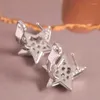 Gestüt Ohrringe 2024 Trend Schmuck für Frauen Fashion Diamond Designer Eardrop Fine Quality Frauensternohr