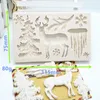 Baking Moulds Luyou 1pc DIY Christmas Silicone Mold Tree Resin Cake Tools Accessories Fondant Decorating 2024 Molds